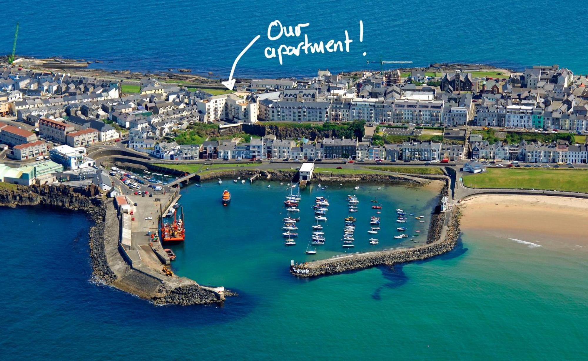 Apt3, No 2 Antrim Gardens, Portrush With Seaview Extérieur photo
